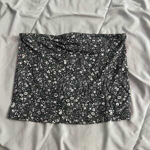 American Eagle Outfitters Floral Crop Tube Top